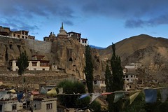 View of Lamayuru monastery from my Homestay rooftop