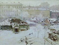 Nikolay Dubovskoy  «First snow», 1910