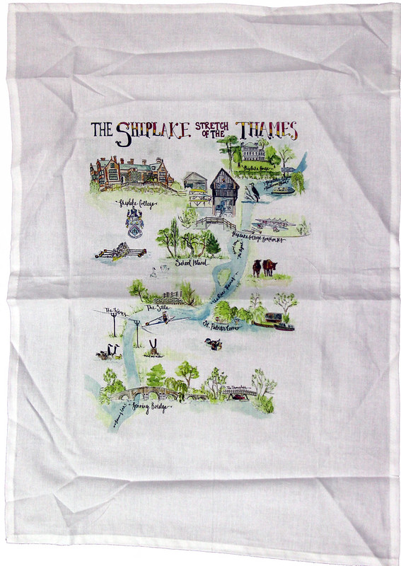 Shiplake Stretch of the River Tea Towels