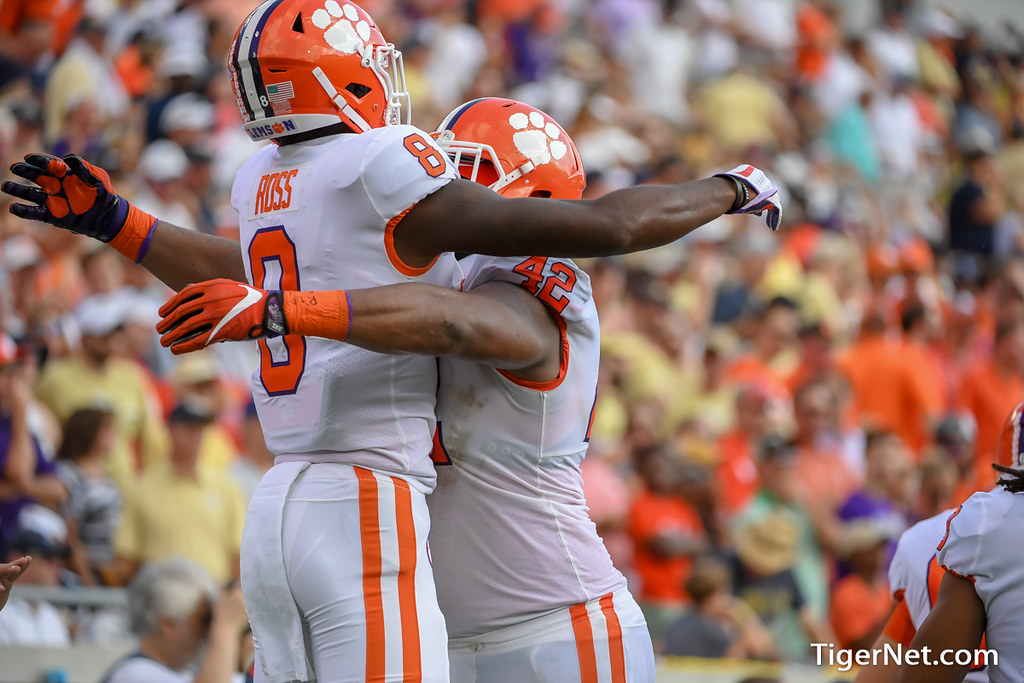 Clemson Football Photo of Christian Wilkins and Justyn Ross