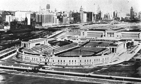 Cubs Football Photo of soldierfield