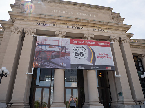 Entrance to Missouri History Museum